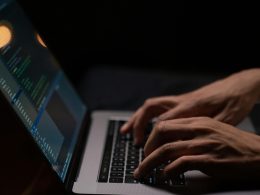 person-using-silver-and-black-laptop-computer