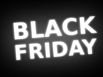 Free black friday minimalist vector