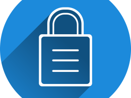 Free castle security locked vector