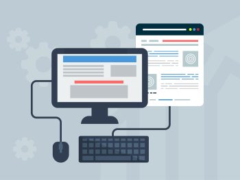 Free web design user interface website illustration